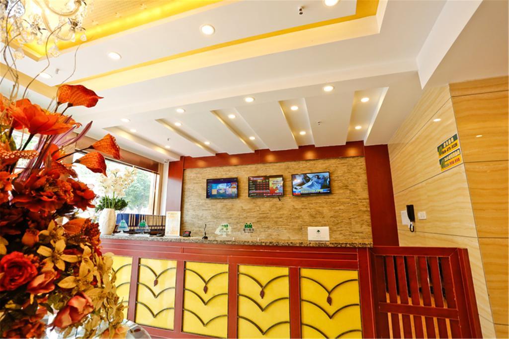 Greentree Inn Henan Xinyang Changan Road Business Hotel Xinyang (Henan) Eksteriør billede